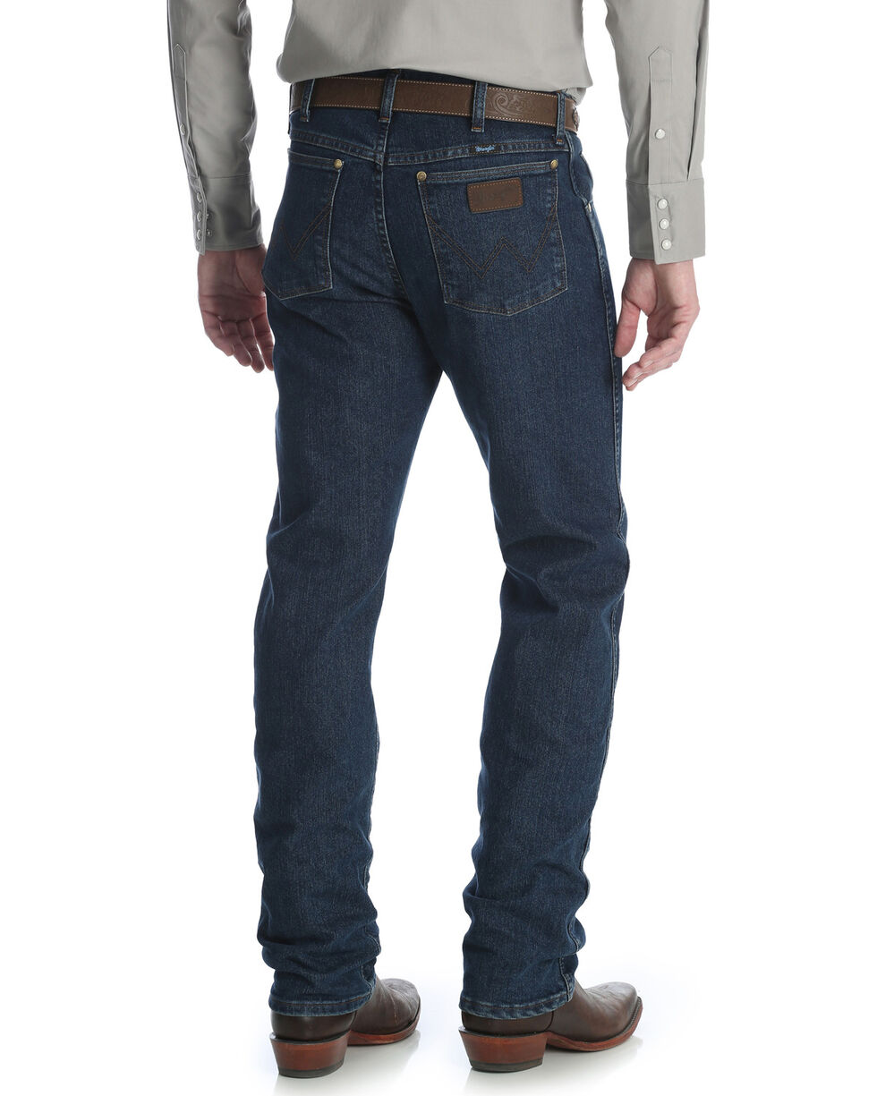 Wrangler Mens Premium Performance Cool Vantage Cowboy Cut Slim Fit Jeans 36MCVLS